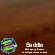 Saddle is a Reddish Orange like a Saddle with one coat and a deep rich Mahogany with two coats