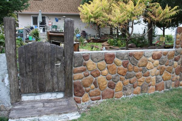 Don Perry Concrete Stain Gate 