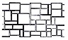 Ashlar Style Stencil