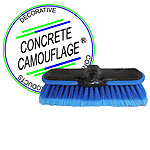 Concrete Stain Application and Neutralizing Brush