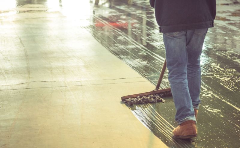 Steps To Cleaning Stained Concrete Maintenance Protection