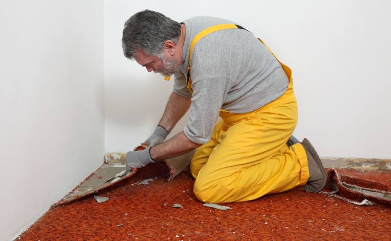 How To Remove Carpet Glue From Concrete Floor : Step By Step Guide