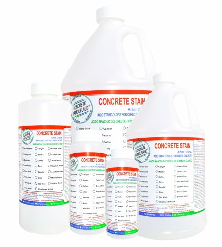 Our best concrete acid stain- artist grade stain
