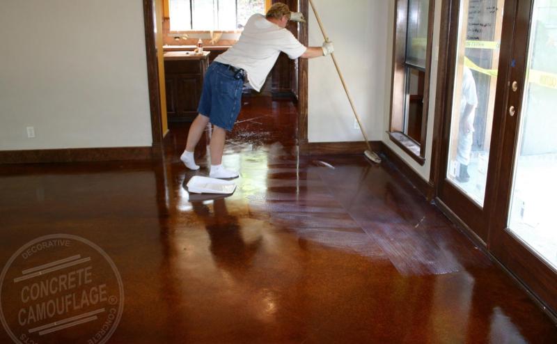 waxing satin floor finish