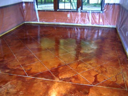 How To Stain Old Concrete The Complete Guide