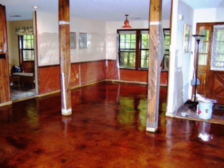 How To Stain Old Concrete The Complete Guide