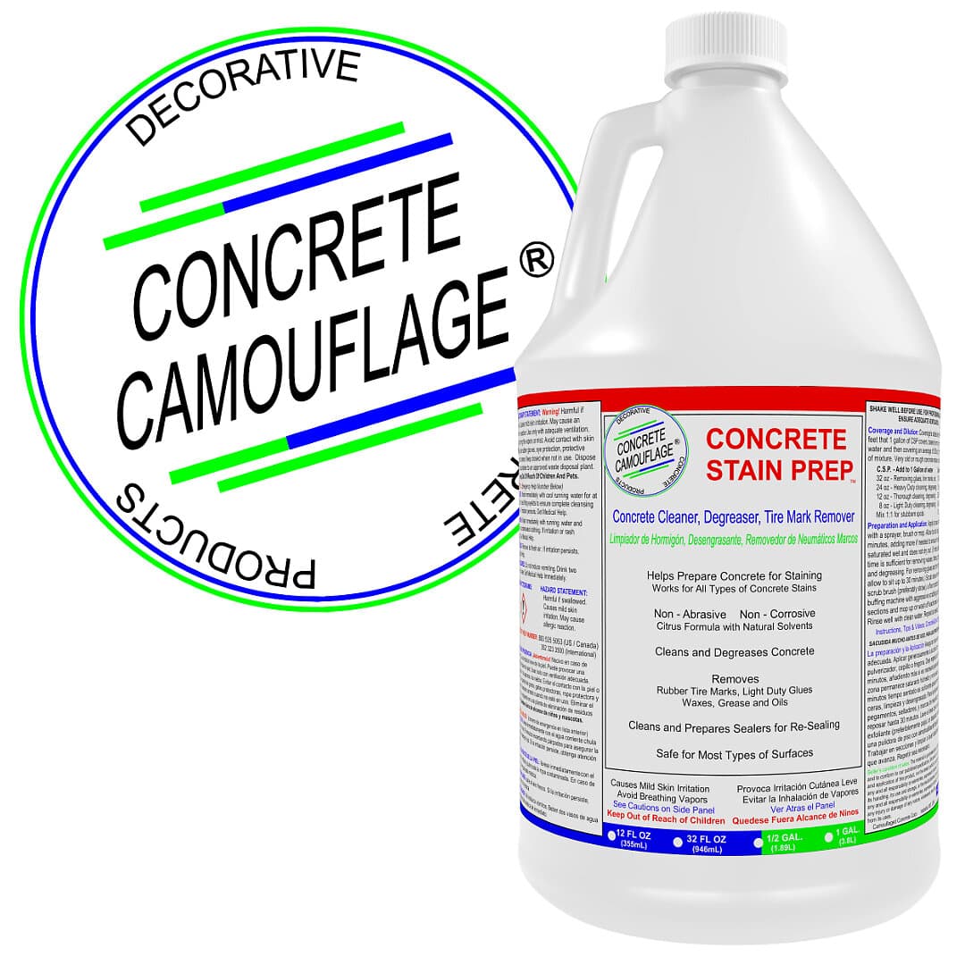 Concrete Stain Prep