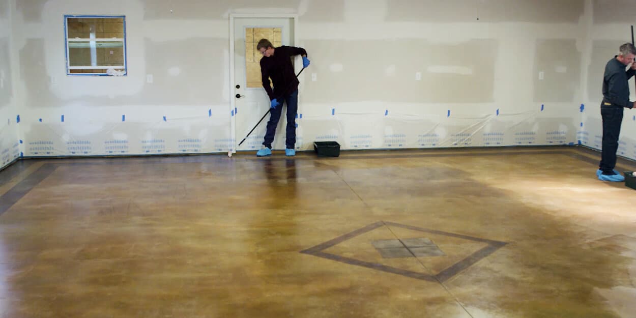 sealing concrete floor