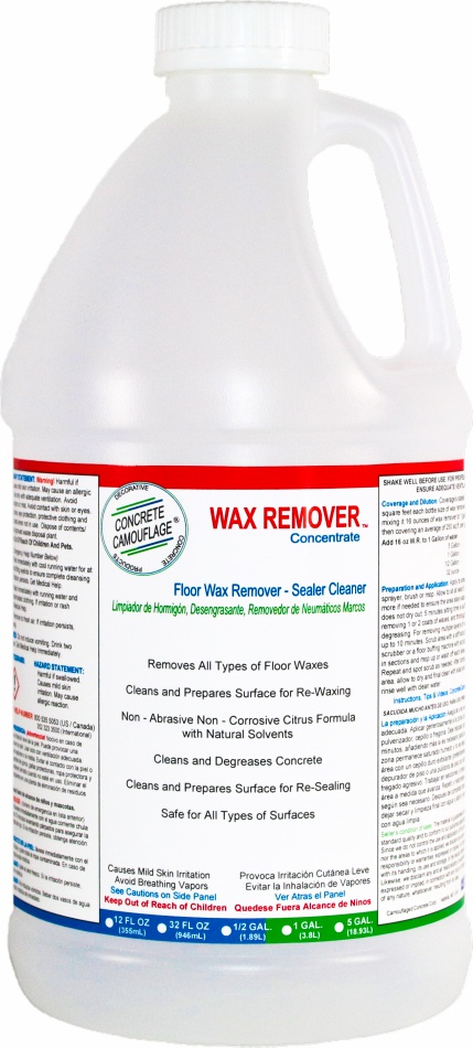 Wax Remover: wax remover for concrete floors by Isoplam