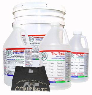 Pro-Etch Exterior Concrete Acid Stain Kit