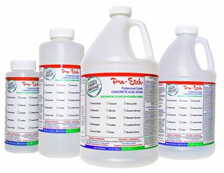 Pro-Etch Concrete Acid Stain - (Choose Bottle Size) $15.95 to $58.95