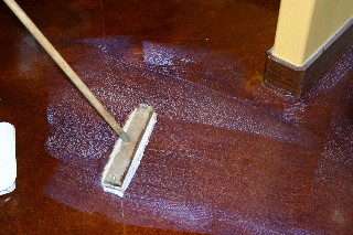 Waxing Concrete Floors