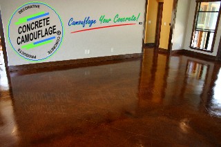 Maintaining Stained Concrete