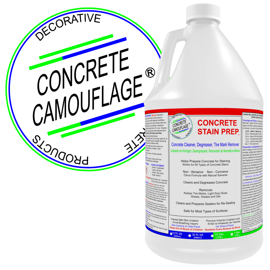 Concrete Stain Prep - Degreaser / Cleaner