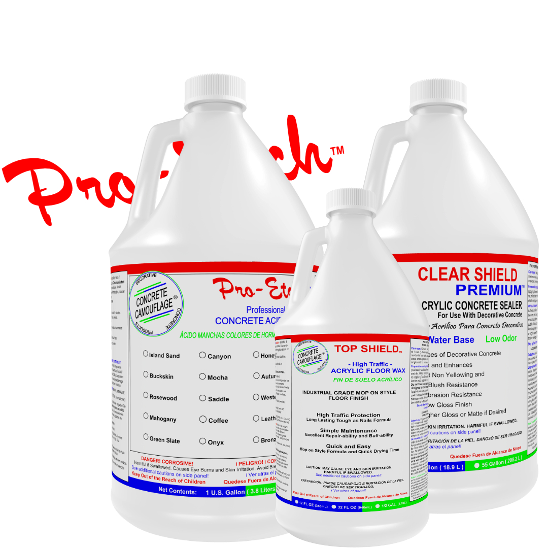 Pro-Etch Interior Concrete Acid Stain Kit